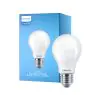 Philips Corepro LED Bulb E27 Pear Frosted 8.5W 1055lm - 827 Extra Warm White | Replaces 75W